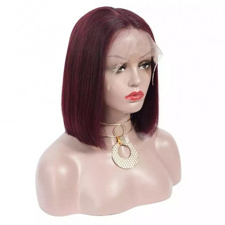 Frontal Lace Wigs Bob Lisse 99J RM 10P