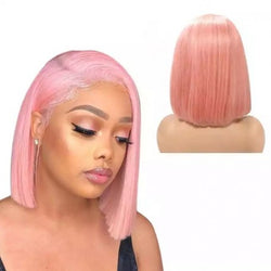 Frontal Lace Wigs Bob Lisse Rose RC 10P