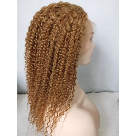 Frontal Lace Wigs Jerry Curl Human Hair 27 16P