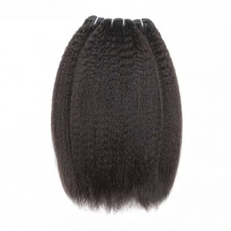 Tissage Brésilien - Mèches 100% Humain - Extensions Kinky Straight x3