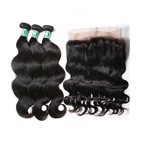 Tissage Brésilien ondulé x3 et 1 closure 360