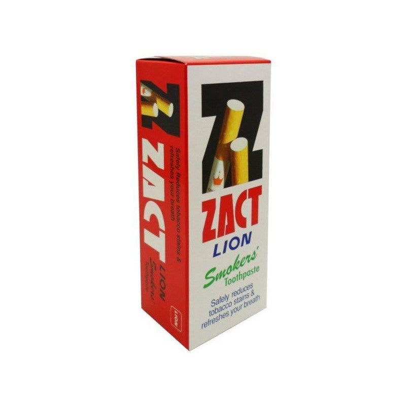 Dentifrice Zact Lion Smokers. Dentifrice Pour Fumeurs. Élimine les Taches.